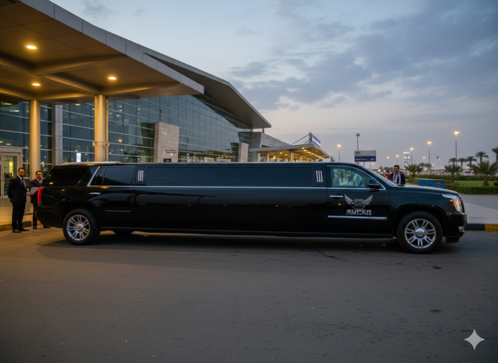 حجز ليموزين مطار سفنكس الدولي