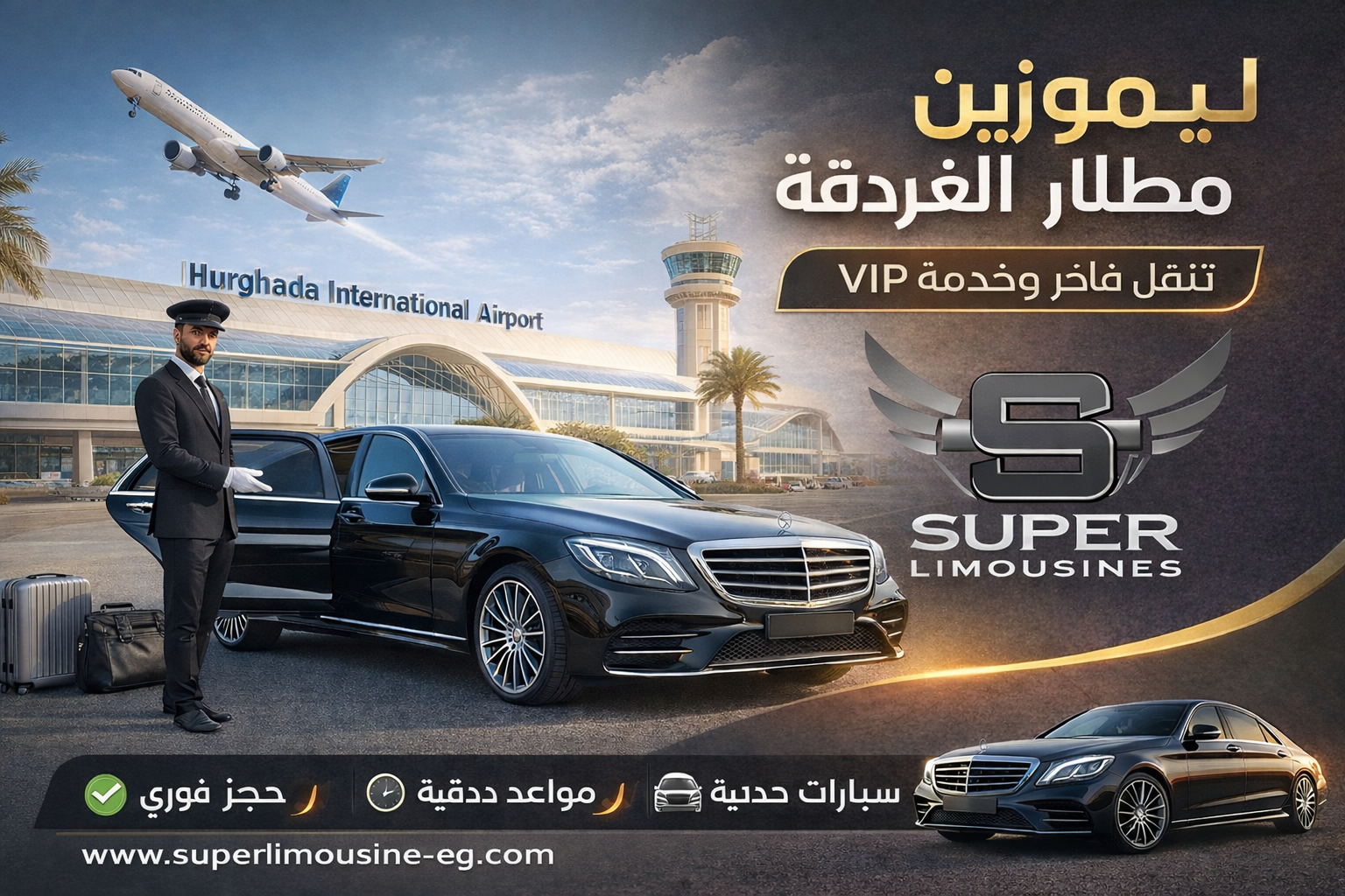 ليموزين مطار الغردقة