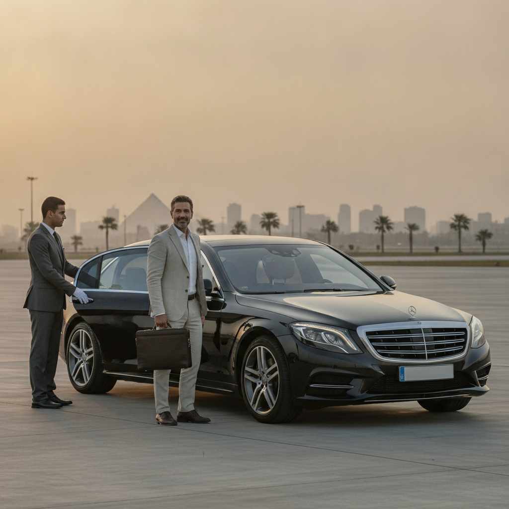 ليموزين رجال أعمال القاهرة: وداعاً لتوتر التنقل   وصول VIP مريح | Super Limousine Egypt