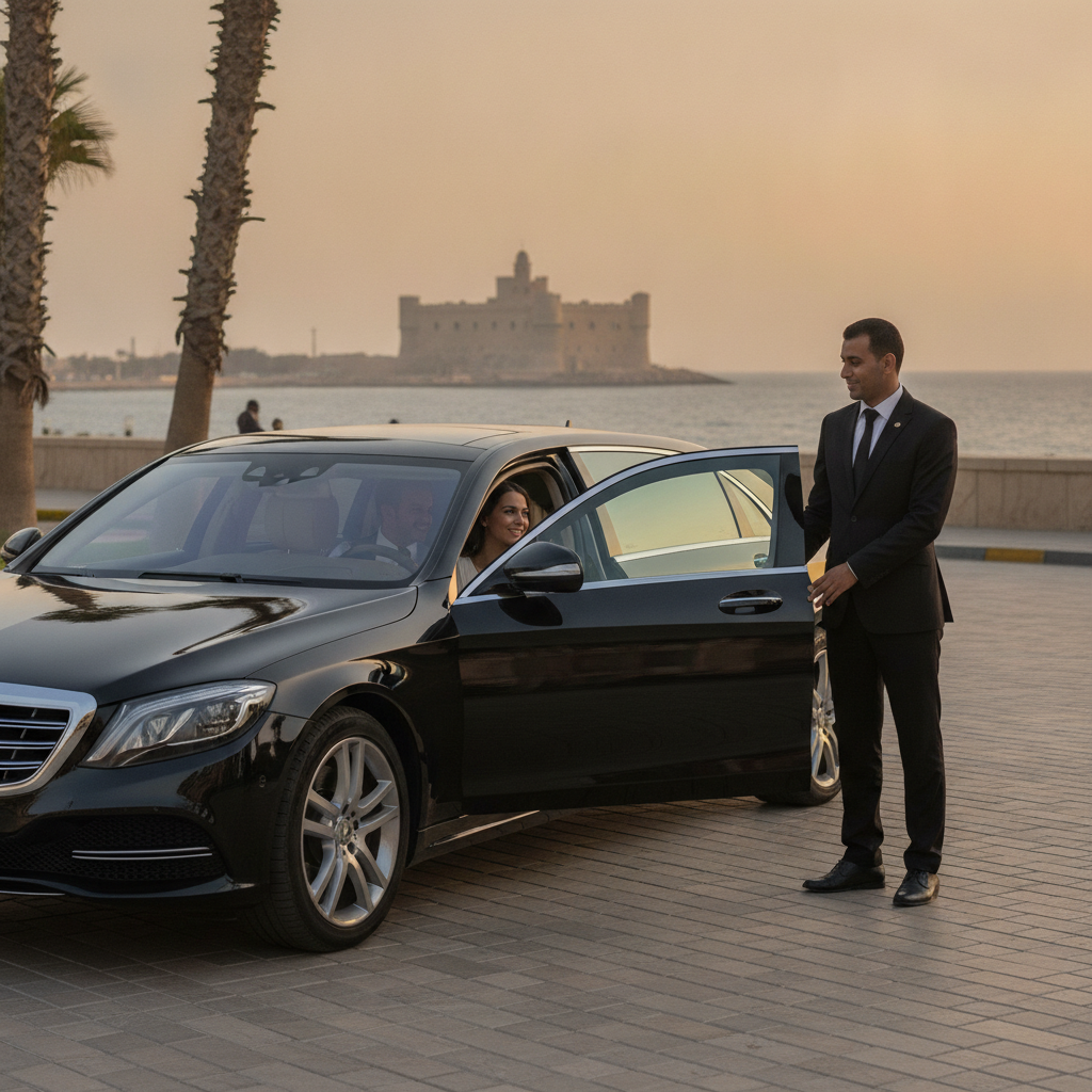 رحلات بلا قلق بين محافظات مصر: ليموزين تضمن لك طمأنينة الوصول | Super Limousine Egypt